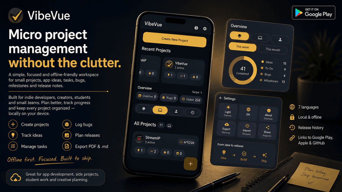 VibeVue screenshot