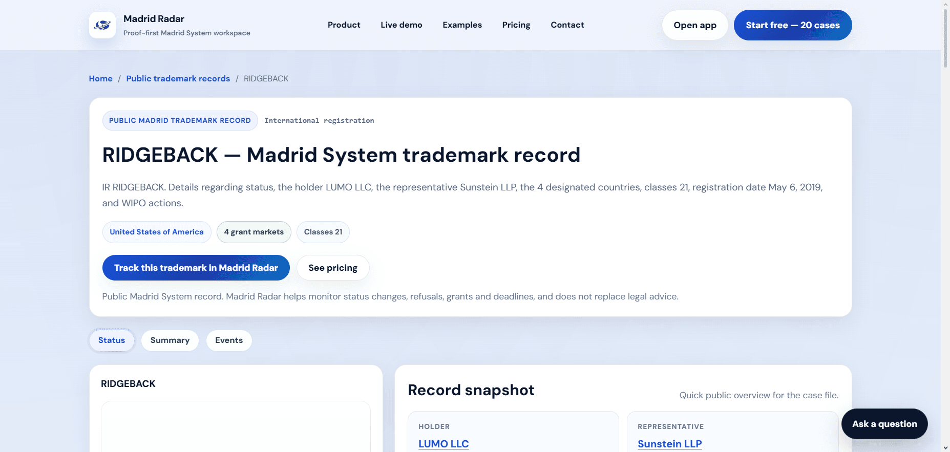 Madrid Radar screenshot