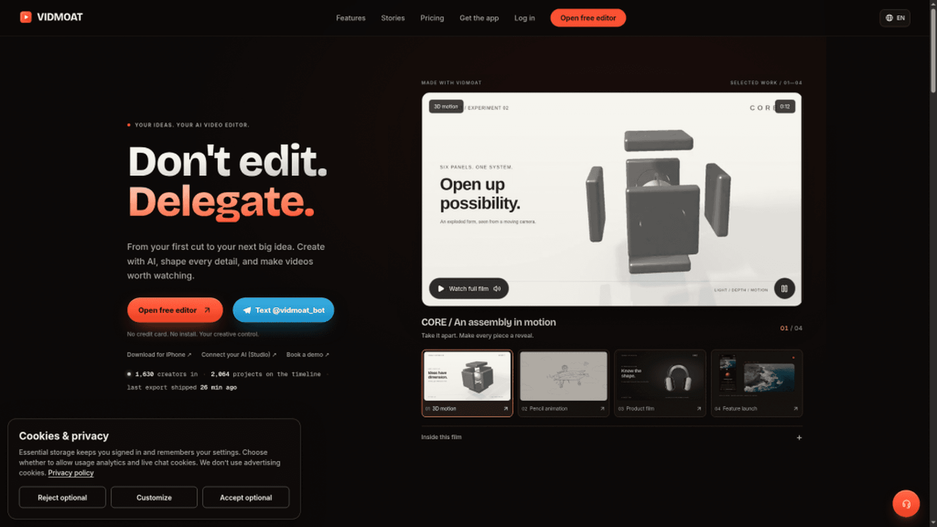 Vidmoat screenshot