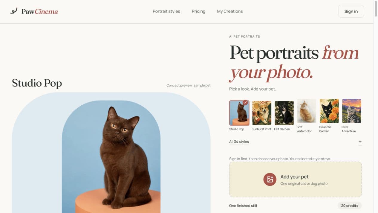 PawCinema screenshot