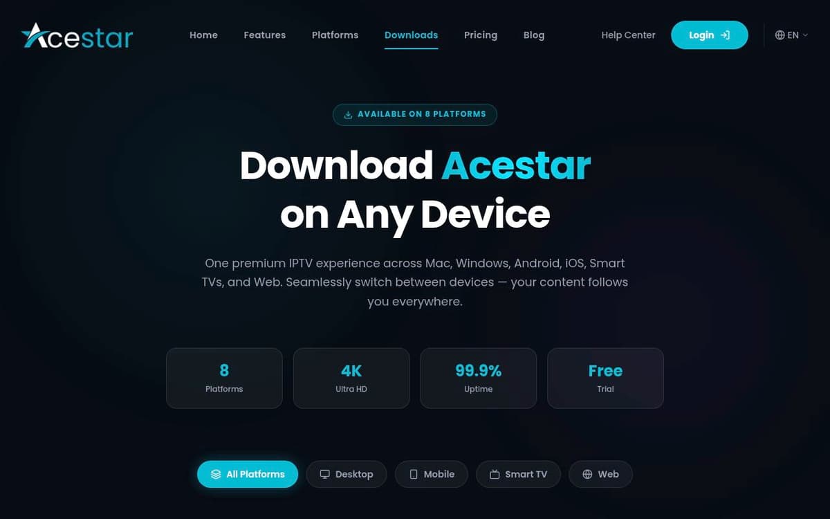 Acestar screenshot