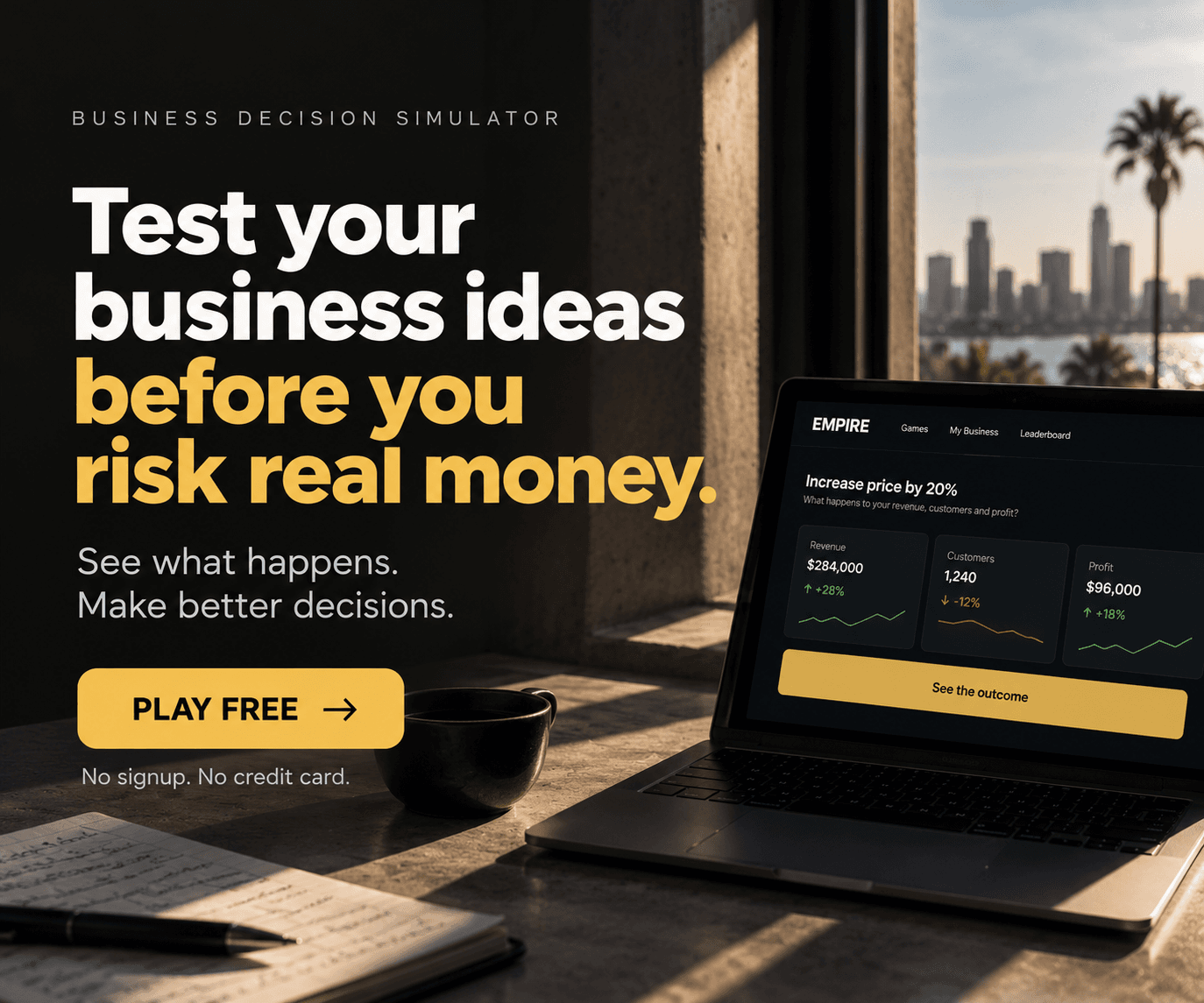 Empire Business Simulator screenshot