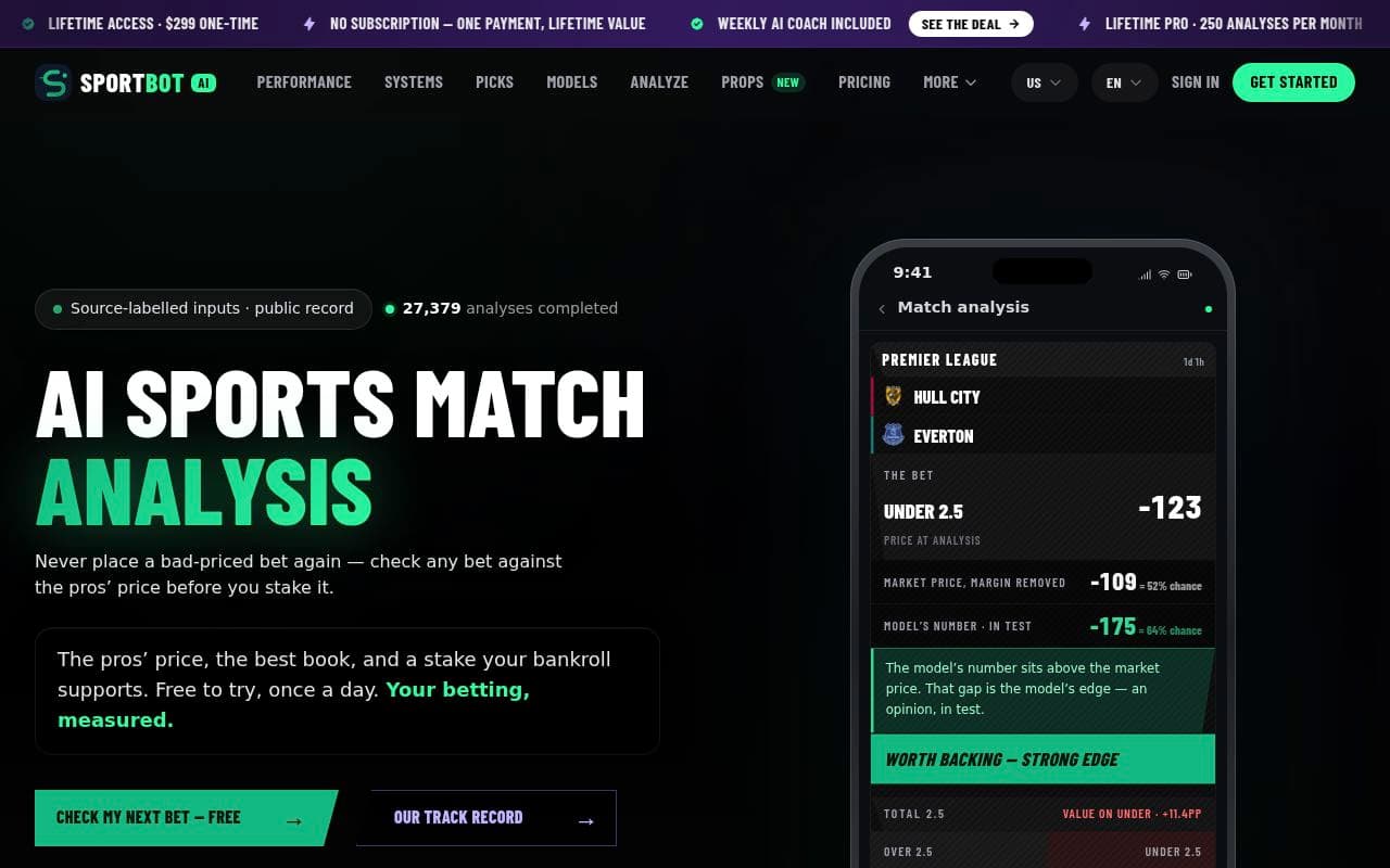 SportBot AI screenshot