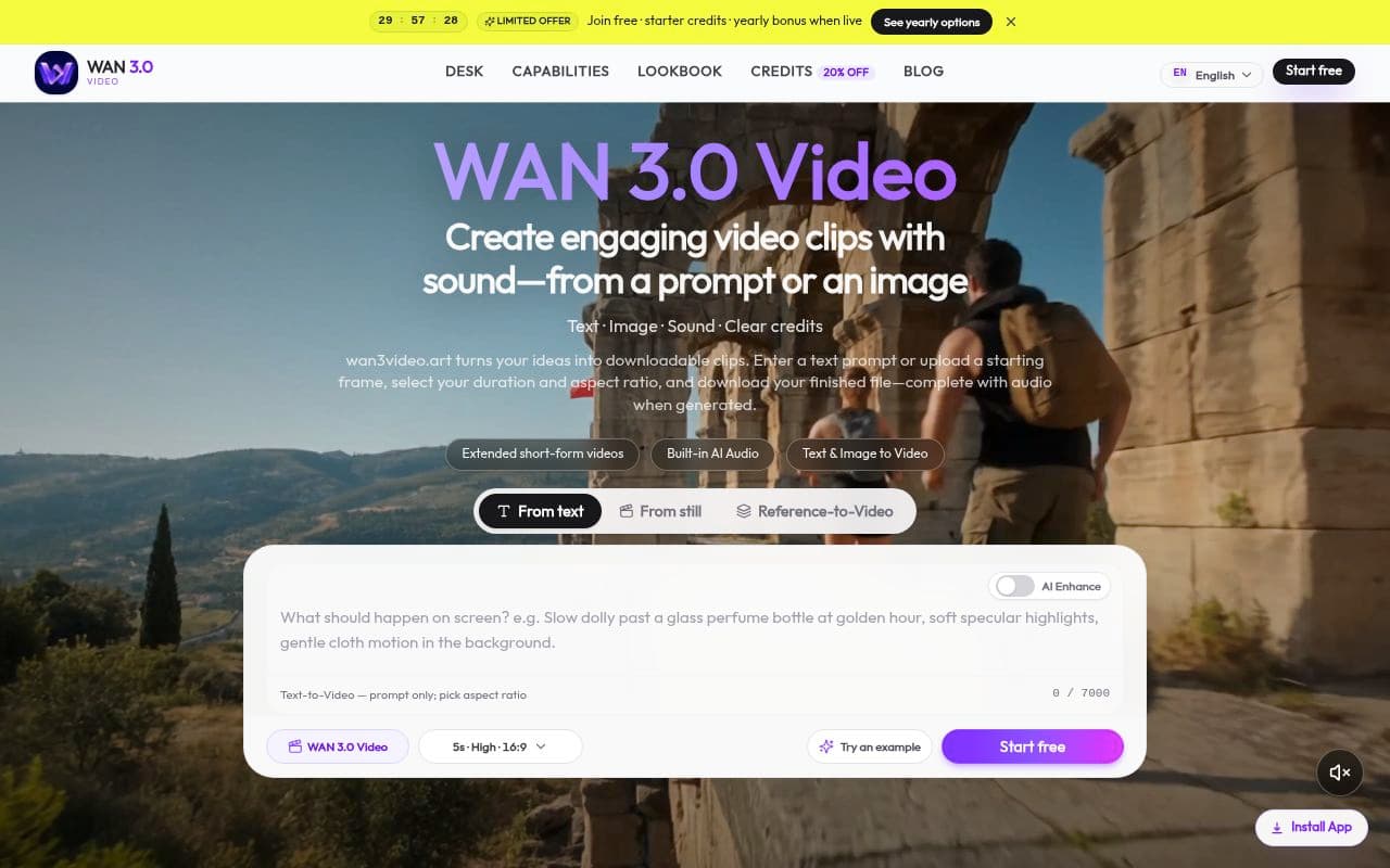 WAN 3.0 Video screenshot