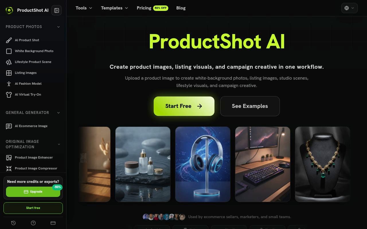 ProductShot AI screenshot
