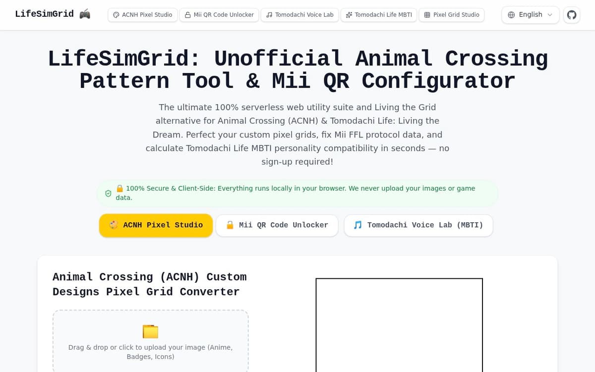 LifeSimGrid screenshot