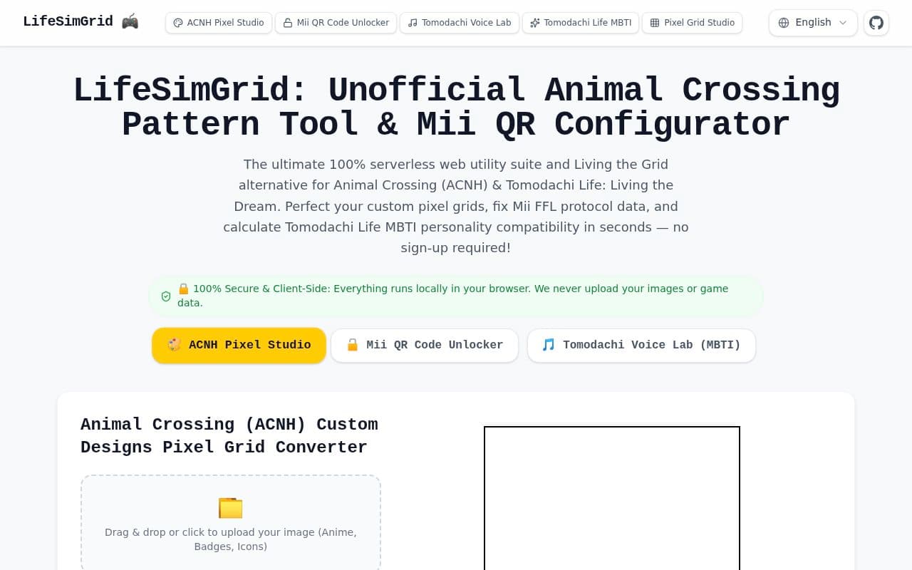 LifeSimGrid screenshot