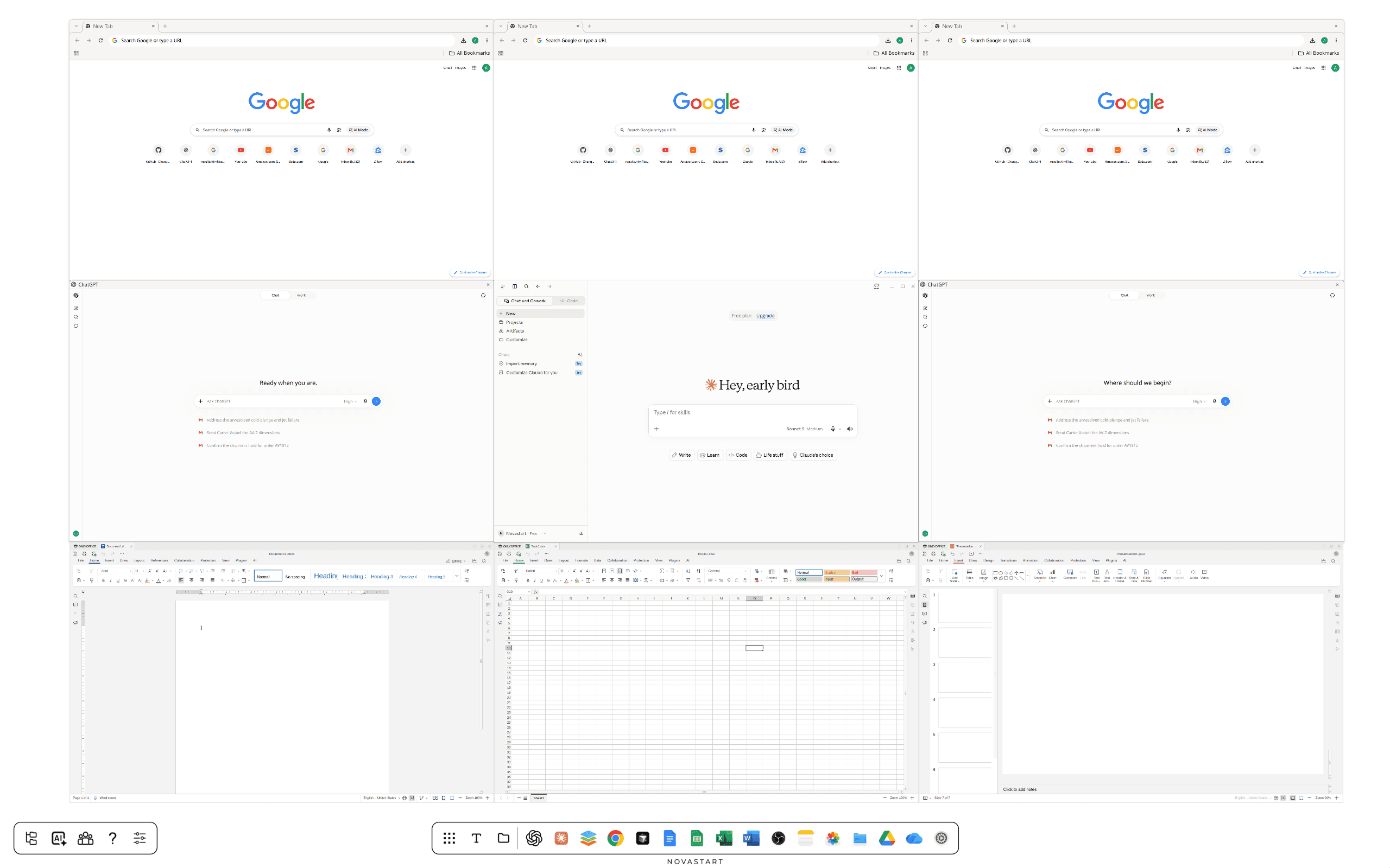 Novastart screenshot