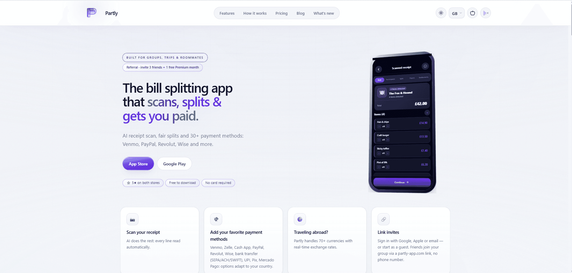 Partly screenshot