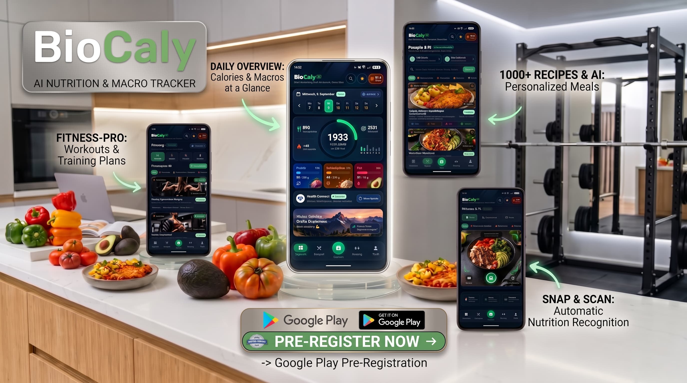 BioCaly screenshot