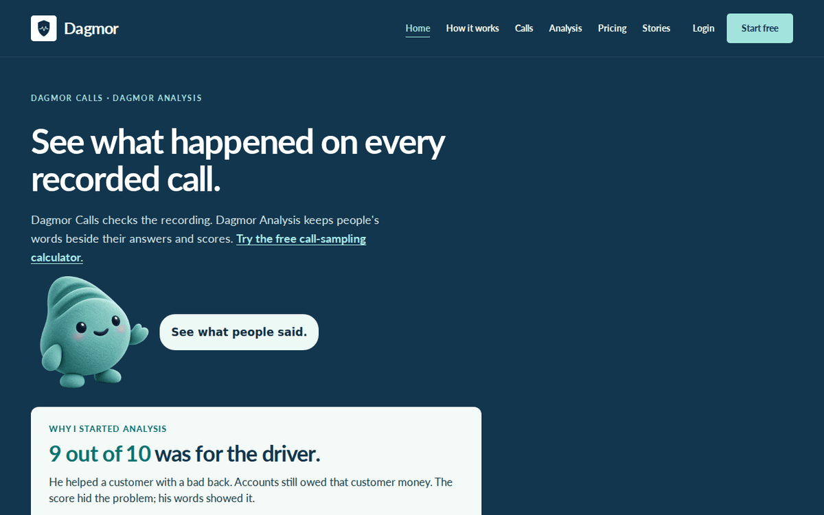 Dagmor screenshot