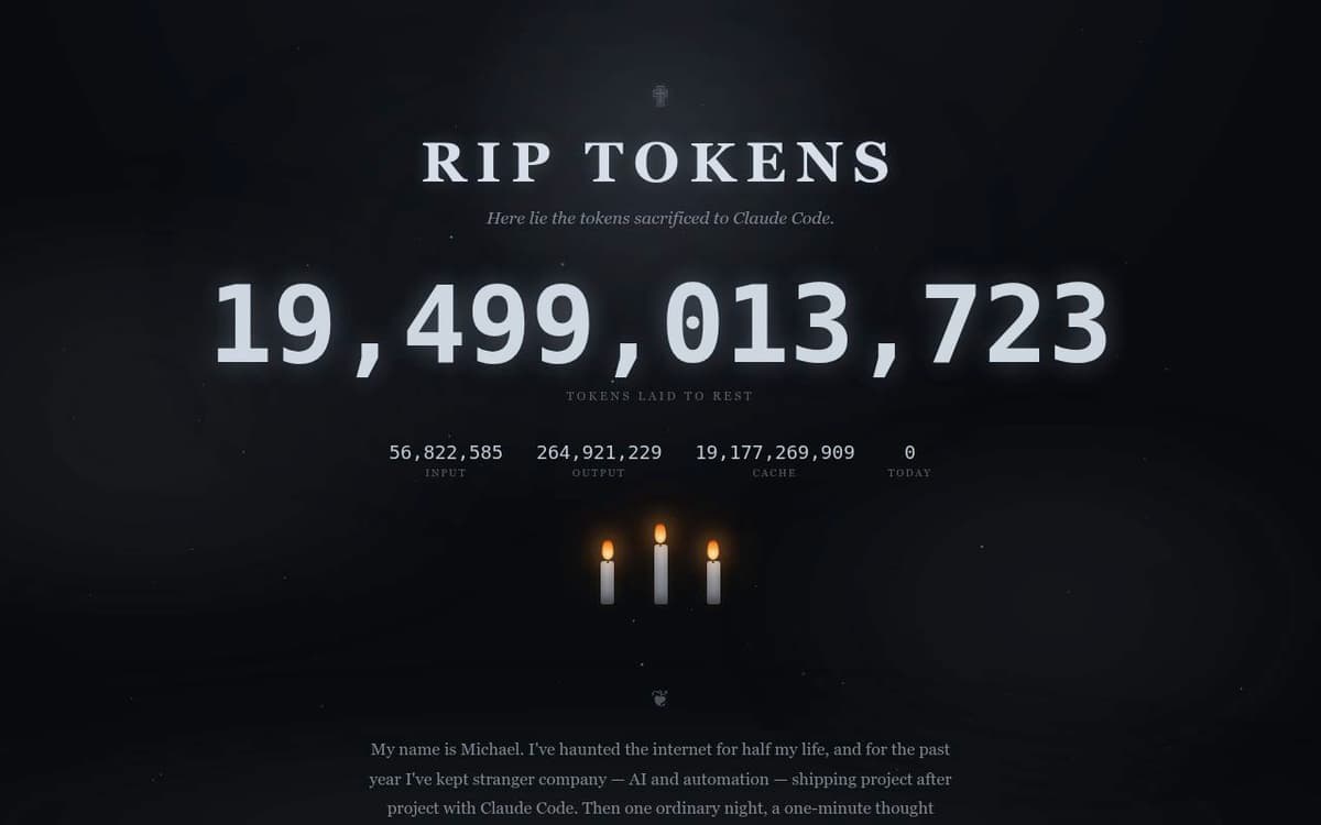RIP Tokens screenshot