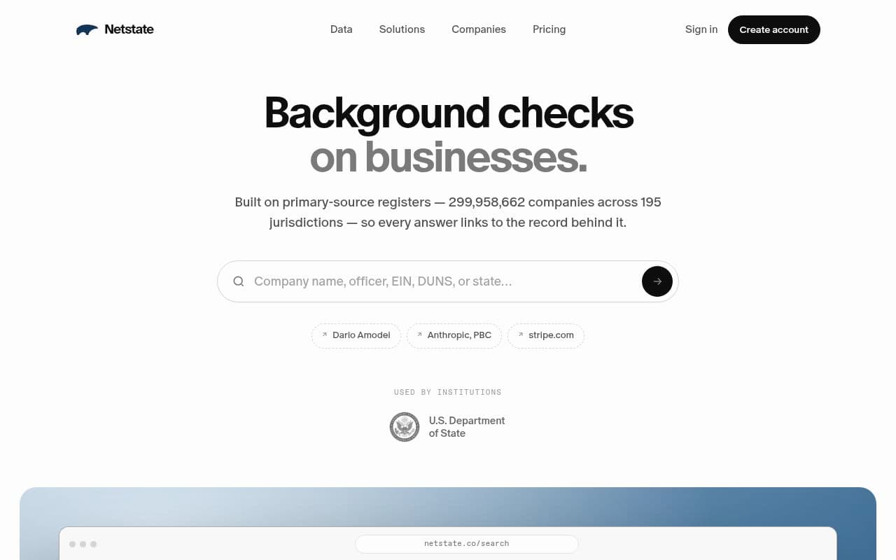 Netstate screenshot