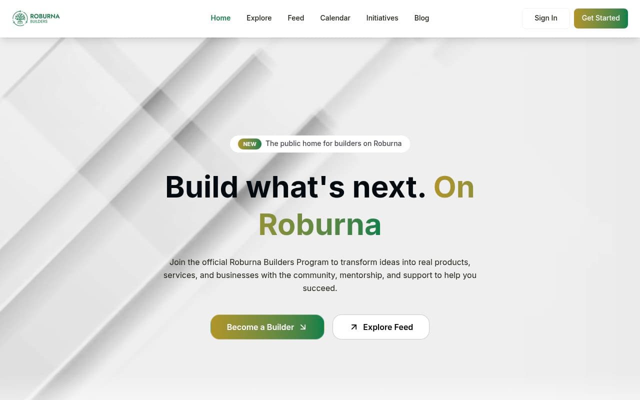 Roburna Builders screenshot