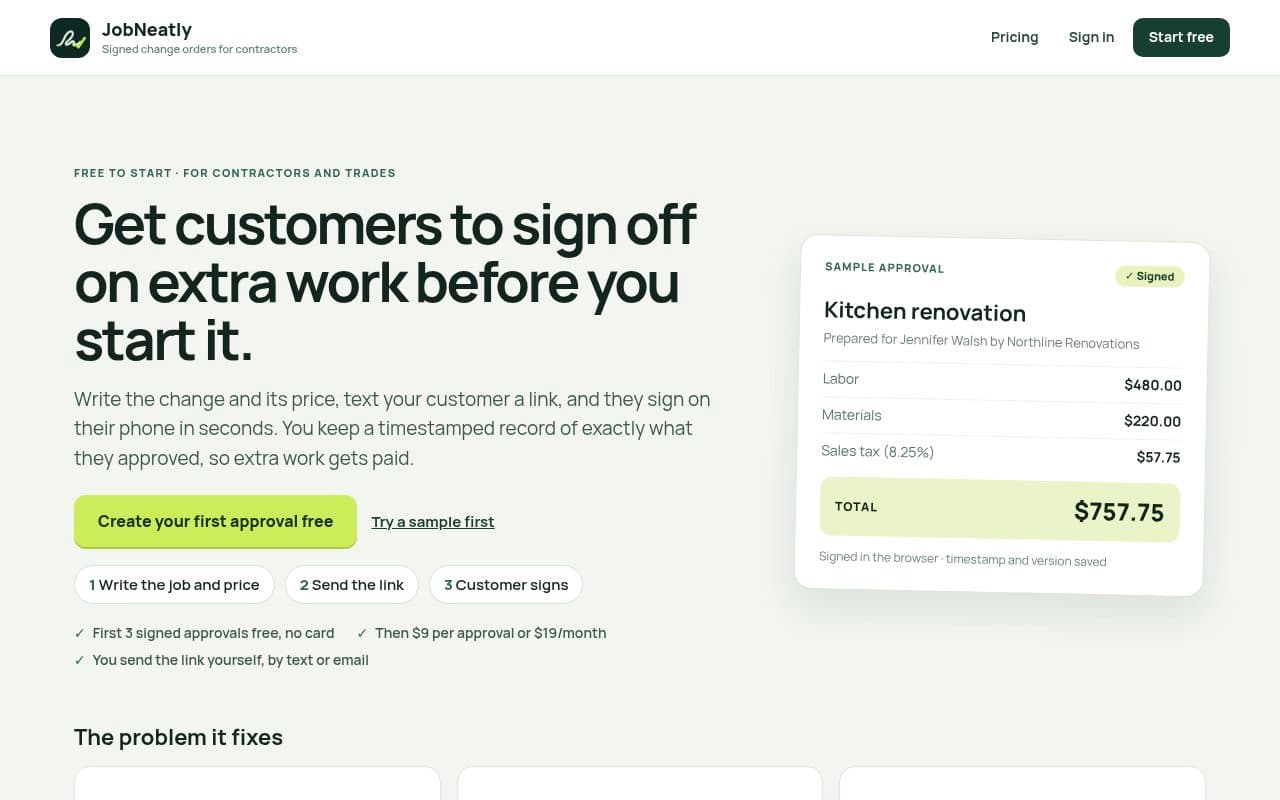 JobNeatly screenshot