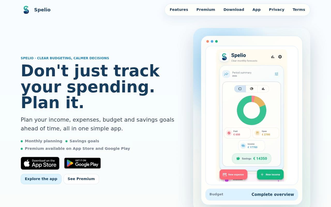 Spelio screenshot