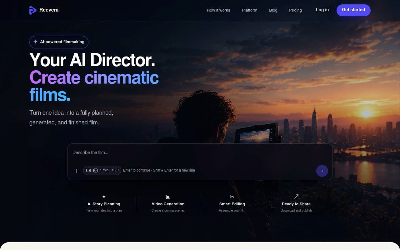 Reevera screenshot