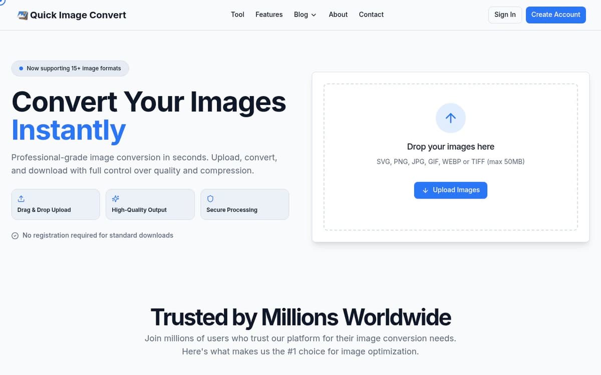 Quick Image Converter screenshot