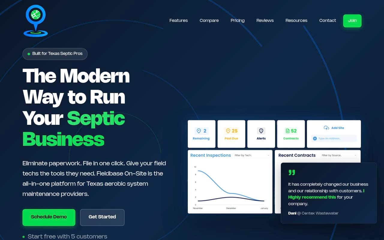 Fieldbase On-Site screenshot