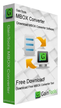 GainTools MBOX to PST Converter screenshot